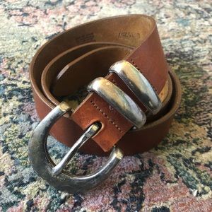 Vintage Eddie Bauer Leather Belt
